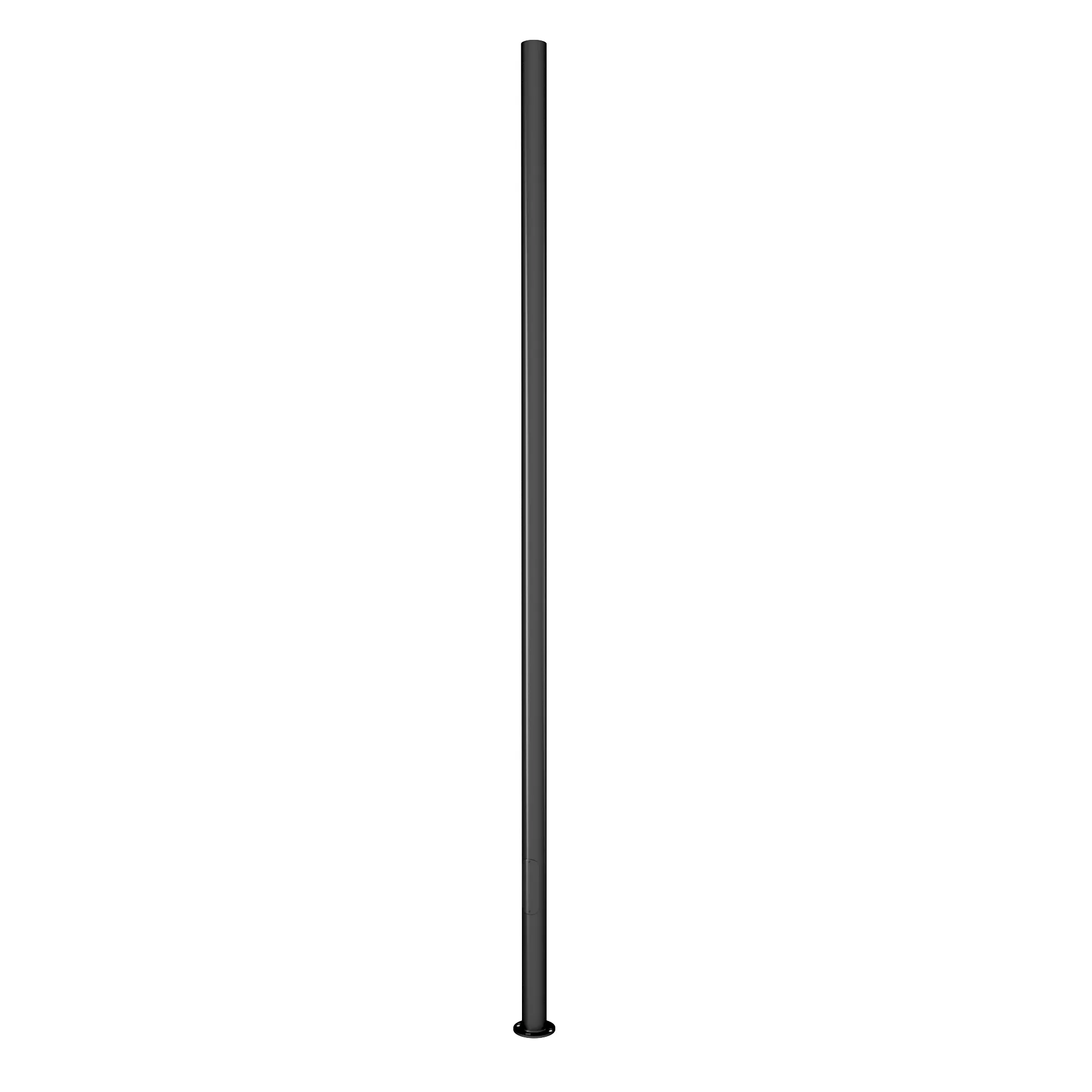 Опора фланцевая OXOR-OT1-D108-L4000 (BK) (Arlight, Сталь)