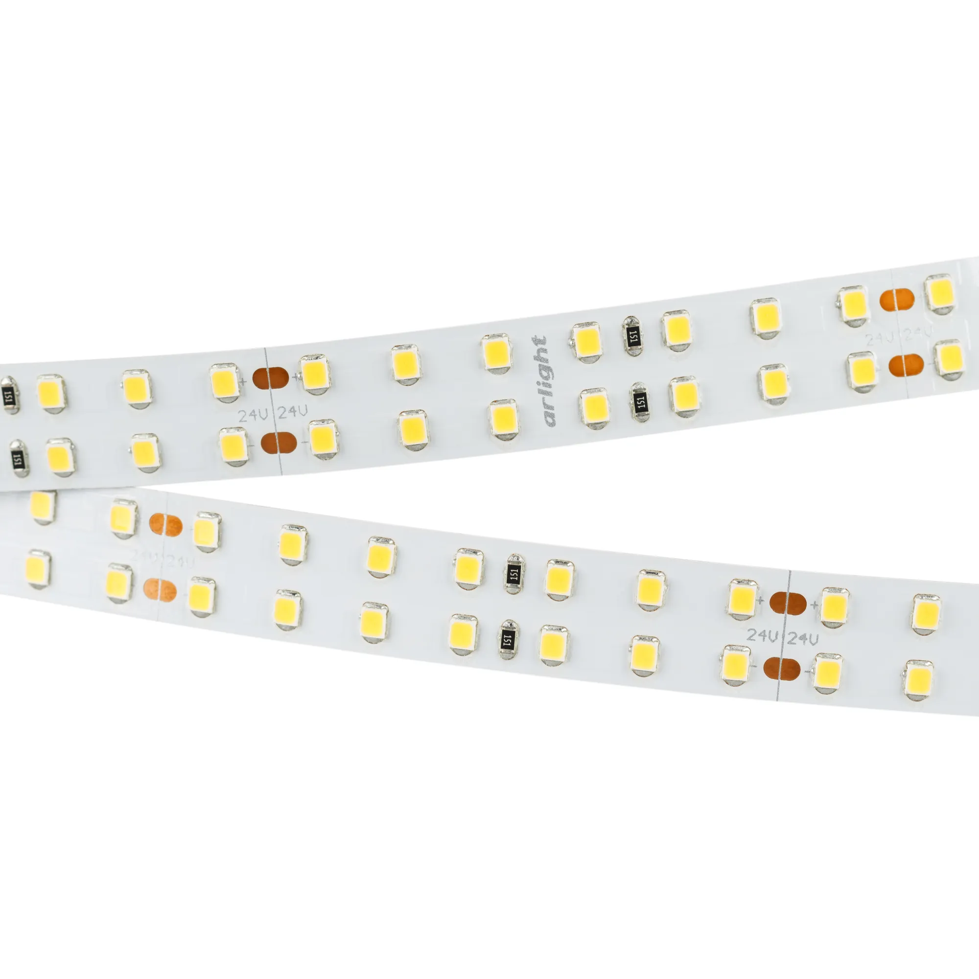 Лента светодиодная RT 2-5000 24V Day4000 2x2 (2835, 980 LED, CRI98) (Arlight, 20 Вт/м, IP20)