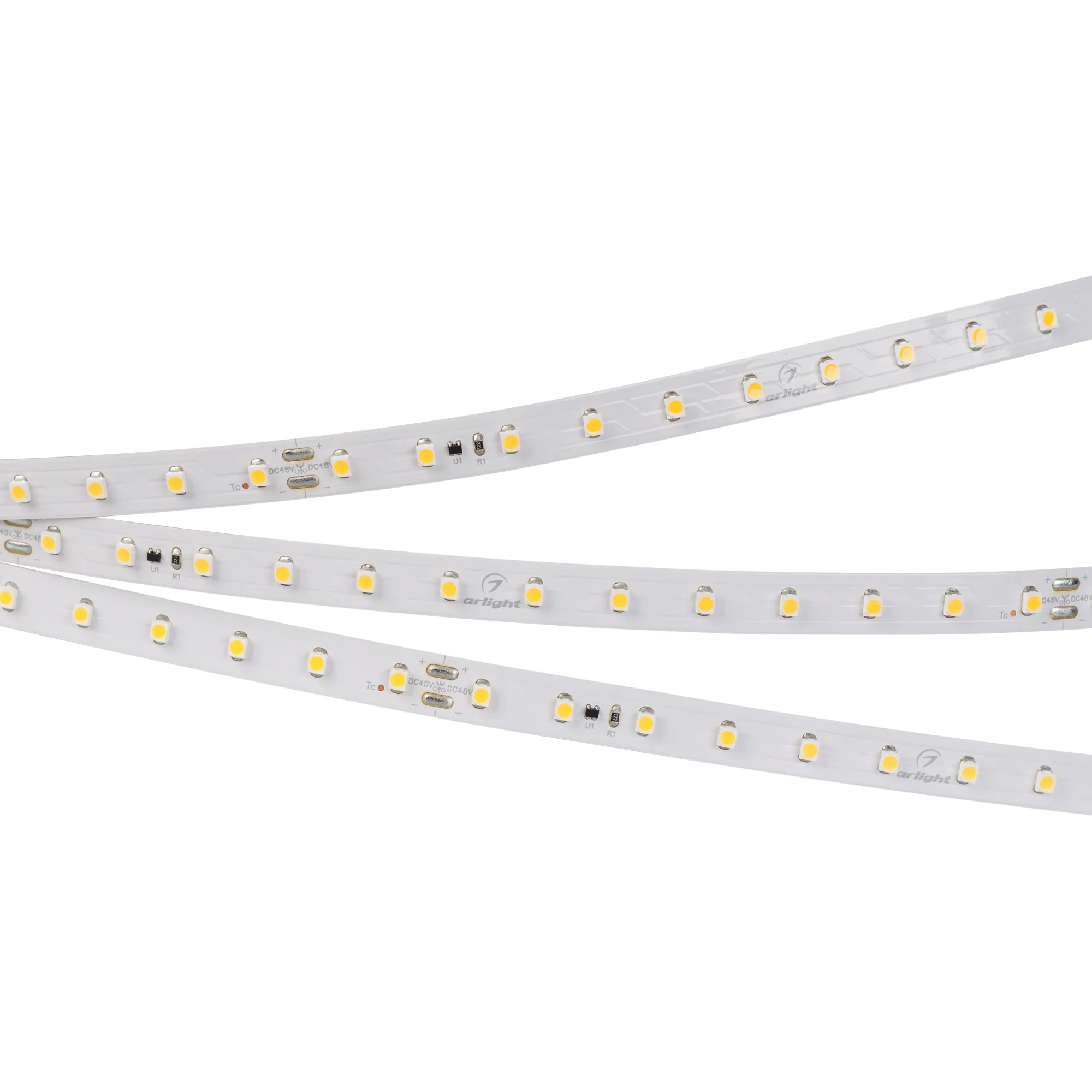 Лента светодиодная RT-50000 48V Day4000 (3528, 78 LED/m, 50m) (Arlight, 4 Вт/м, IP20)