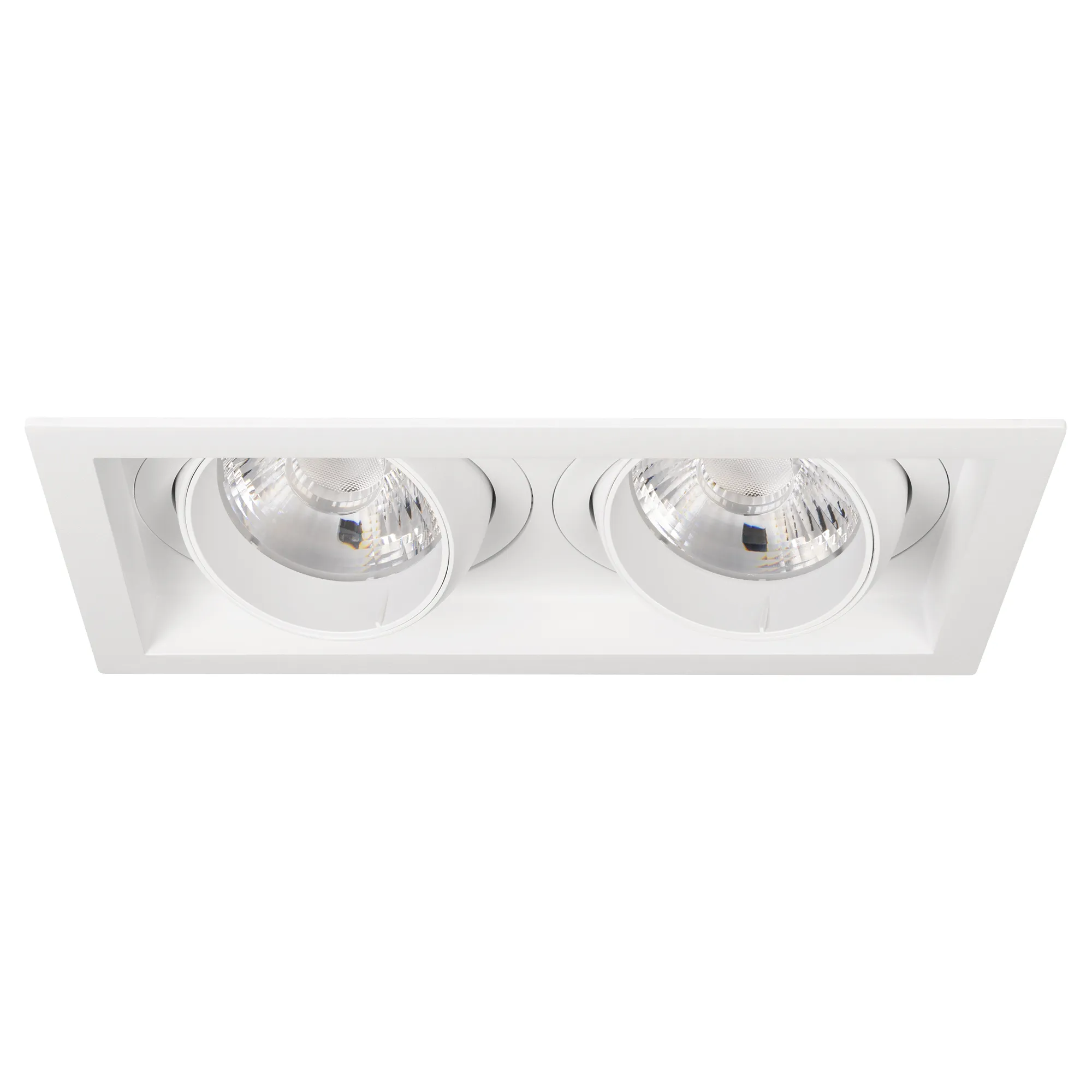 Светильник MS-VORTEX-BUILT-S250x140-2x30W Warm3000 (WH-WH, 17 deg, 230V) (Arlight, IP20 Металл, 5 лет) - изображение товара