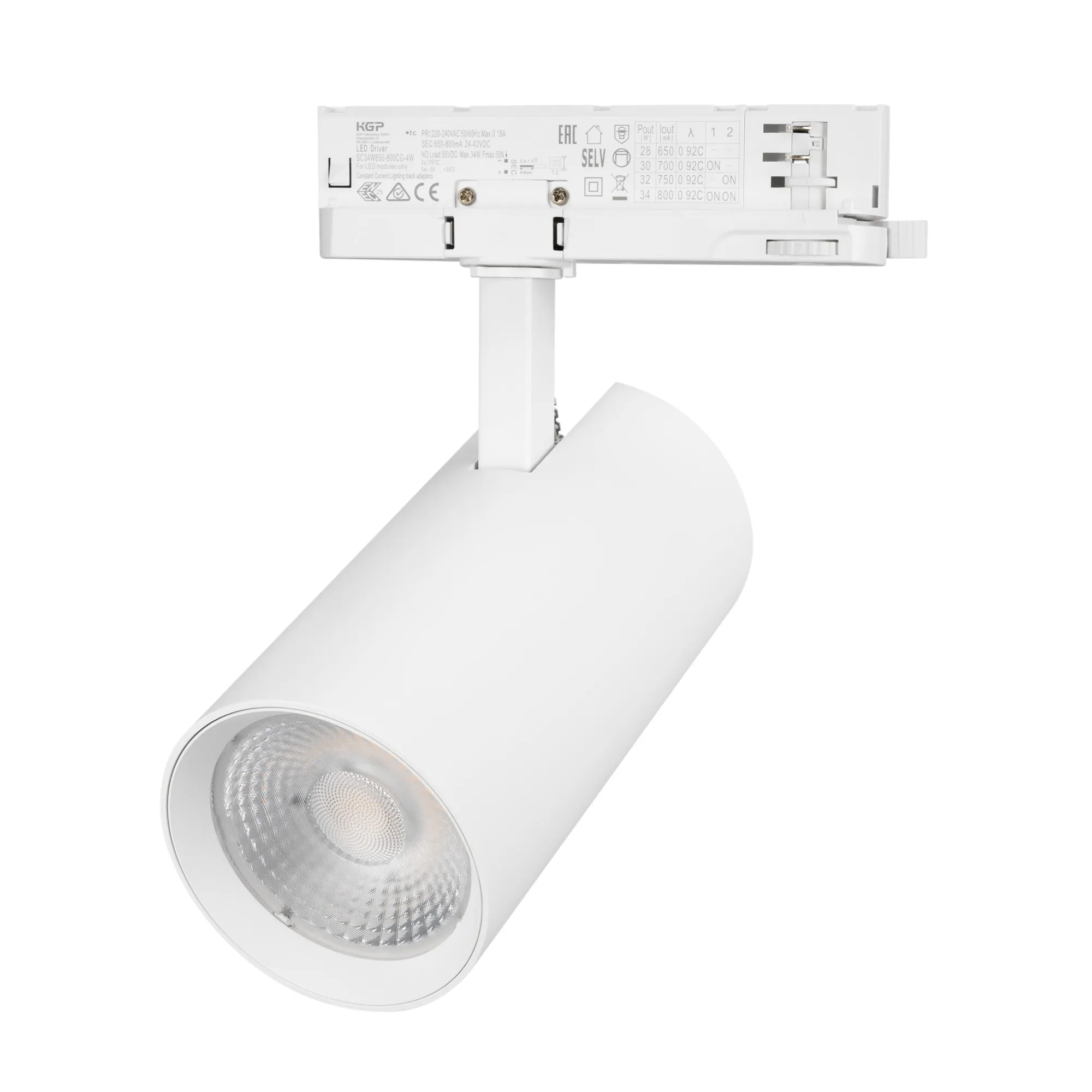 Светильник LGD-GERA-4TR-R90-40W Day4000 (WH, 55 deg, 230V) (Arlight, IP20 Металл, 5 лет) - изображение товара