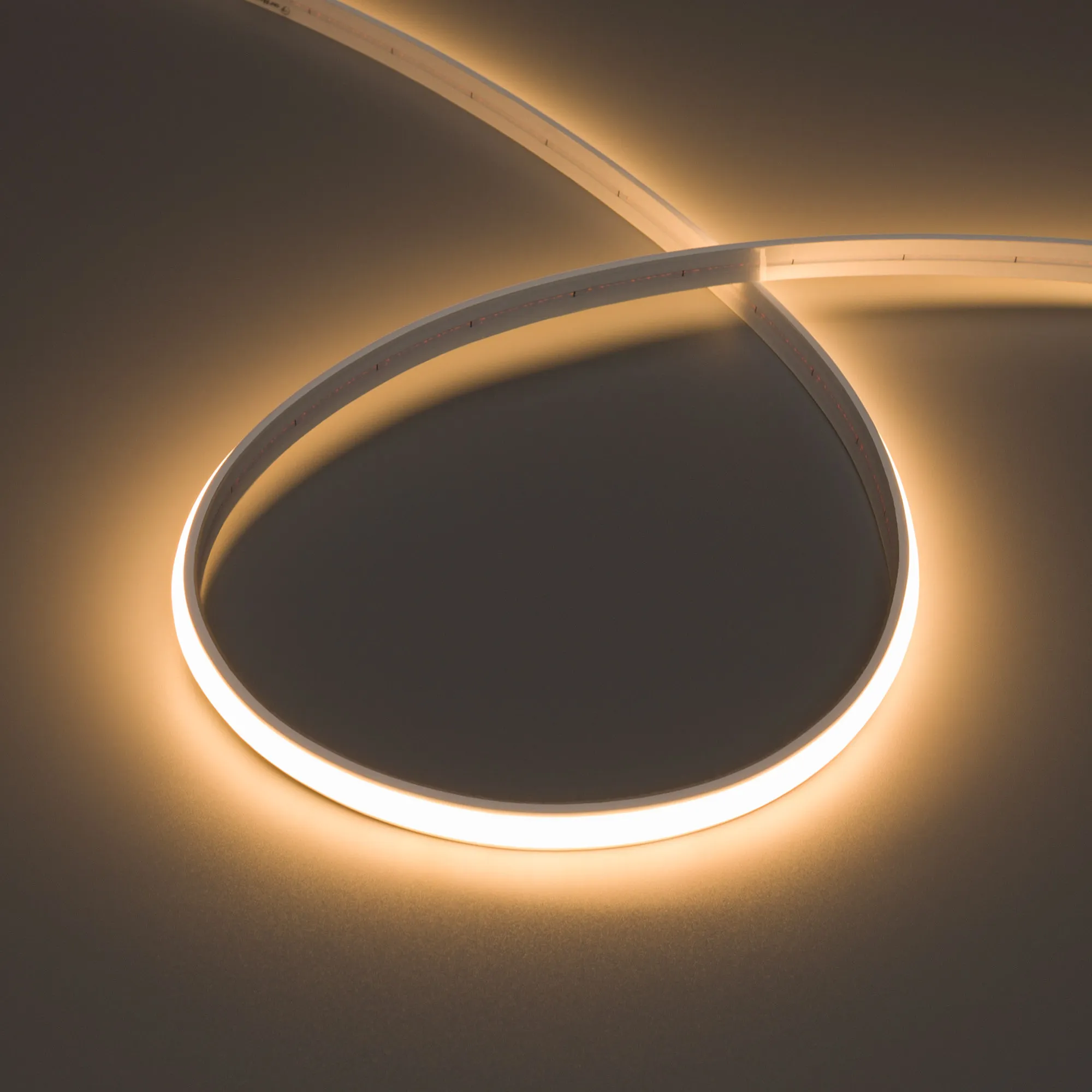 Лента светодиодная герметичная MOONLIGHT-TOP-M280-10x5mm 24V Warm2700 (15 W/m, IP65, 5m, wire x1)  (Arlight, Вывод прямой, 3 года) - изображение товара