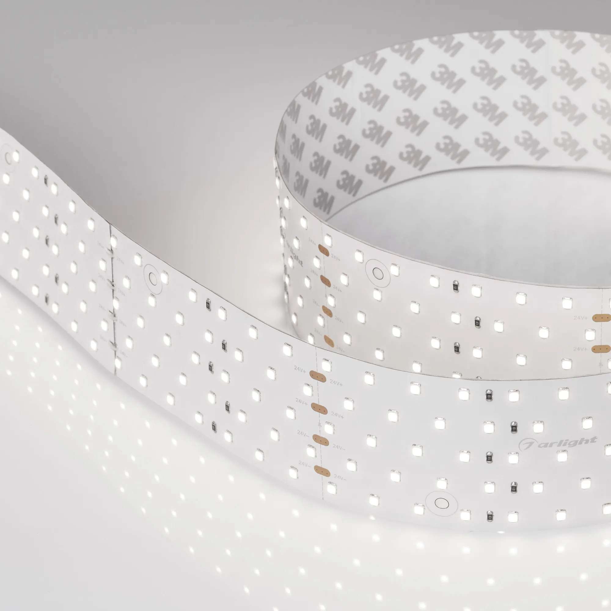 Лента светодиодная RT 2-2500 24V Day5000 5x2 (2835, 875 LED, CRI98) (Arlight, 36 Вт/м, IP20) - изображение товара