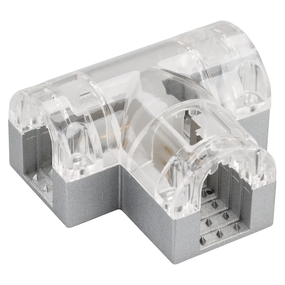 Соединитель тройной ARL-CLEAR-U15-2x90 (26x15mm) (Arlight, Металл) - изображение товара